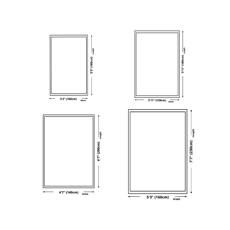 Gold Feather Carpet Polyester Gorgeous Carpet Non-Slip Backing Carpet for Home Decor