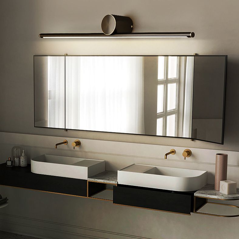 Modern Minimalist Style Linear Vanity Lighting Fixtures Metal Vanity Lights for Toilet