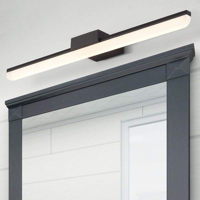 16 "/20" DIA Ultra-dünn Acrylleuchten Leuchte Moderne Style LED Schwarz/Weiß Eitelkeitslicht in warmem/weißem Licht