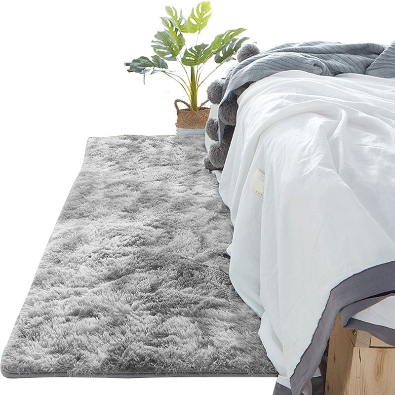 Casual Multi Color Relaxing Rug Fluffy Tie Dye Printed Carpet Anti-Slip Backing Machine Washable Rug for Room
