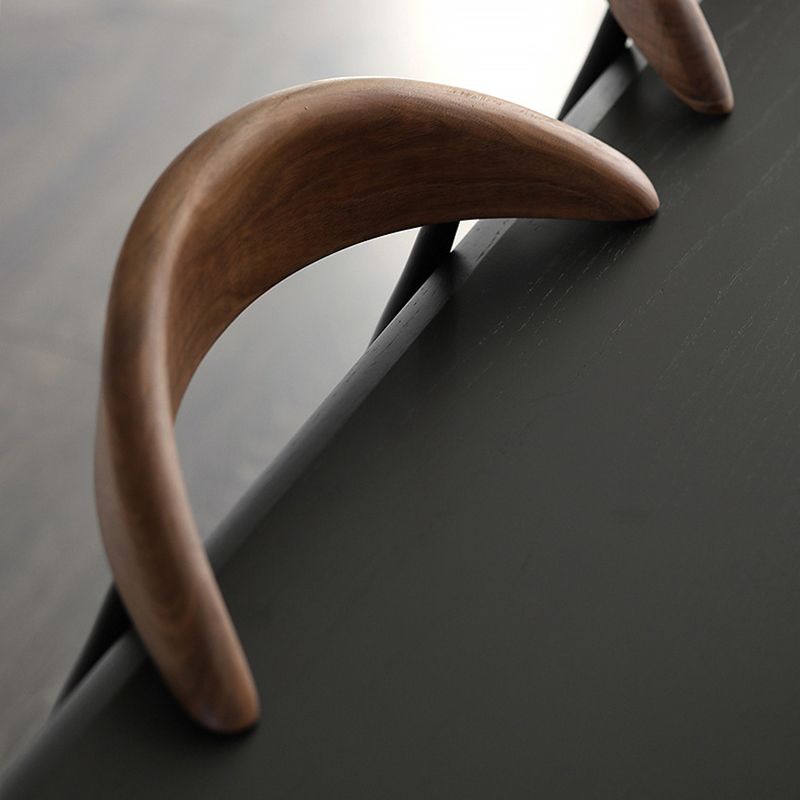 Industrial Style Side Chair Open Back Stackable Dining Room Chair