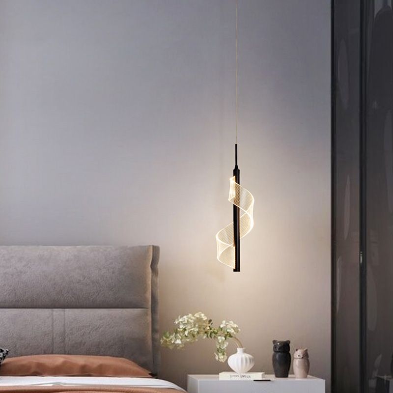 Stile moderno a led in metallo Luce a sospensione per soggiorno per soggiorno sala da pranzo