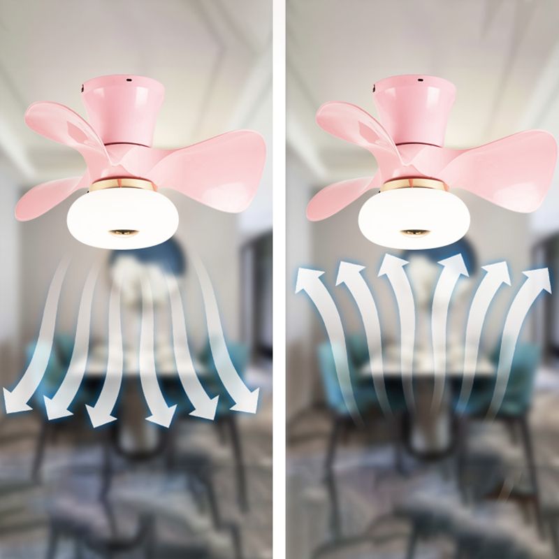 Luz de ventilador de techo geométrico Comedor de comedor de metal de metal Light Semi Flush Mount Light