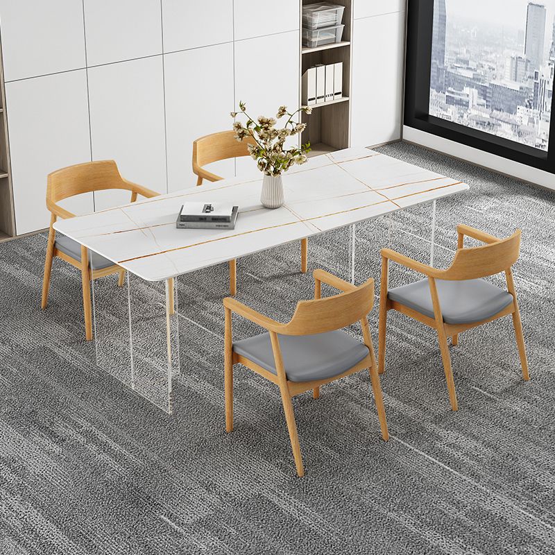 Modern 1/2/5/7 Pieces Dining Set Sintered Stone Dining Furniture Set /Separate Items