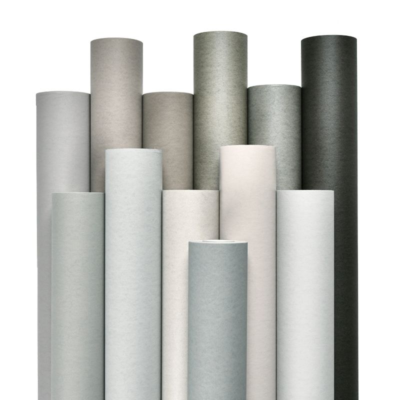 Modern Pure Color Wallpaper Roll Non-Woven Material Unpasted Multicolor Wall Art for Living Room