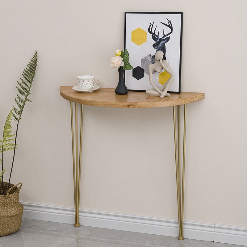 31.5 Inch Height Console Table Solid Wood Contemporary Console