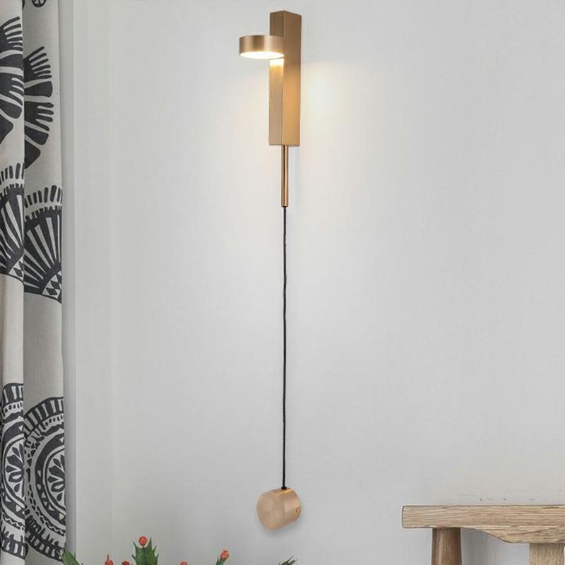 Runde Schatten Metall Wandleuchten moderner Stil 1- Lichtwandhalterlicht Licht