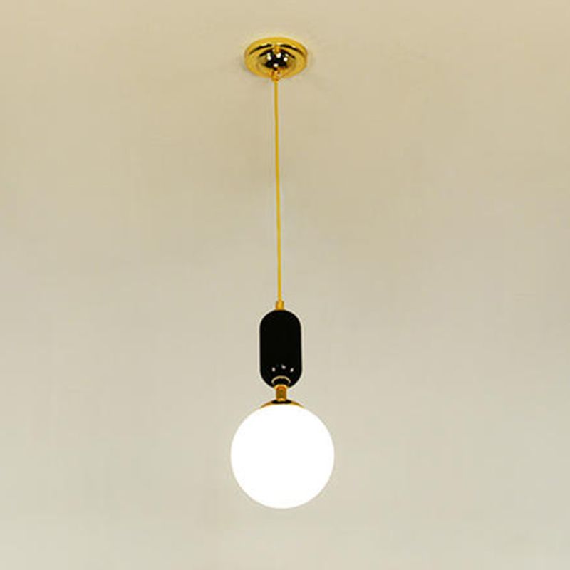 1-Licht-Milchglas Hängsbeleuchtung MINIMALISMUSPENDEL LICHT SEIT für Esszimmer