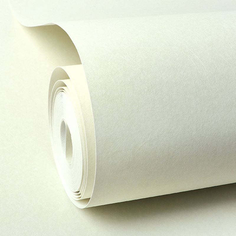 Plain Wallpaper Roll Minimalist Style Non-Pasted Living Room Wall Decor, 57.1 sq-ft