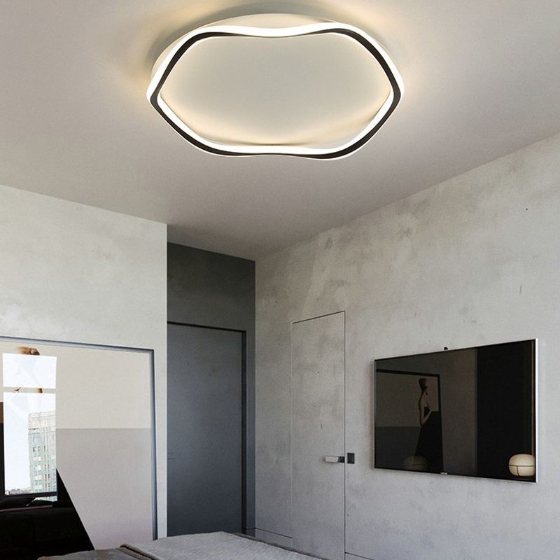 Metalen Plafond Opgezette Licht Moderne Eenvoudige Stijl LED Plafond Lamp voor Slaapkamer