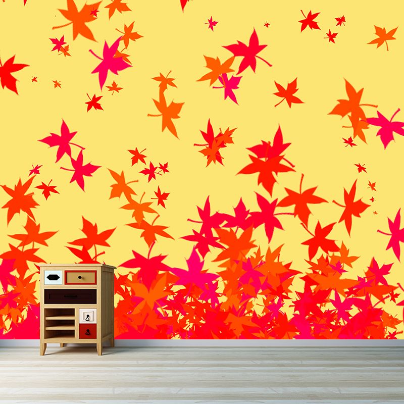 Environmental Plant Illustration Wall Mural Wallpaper Bedroom Wall Mural