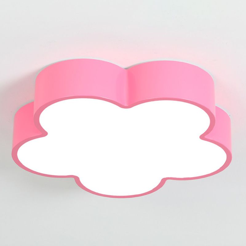 Bloemvormige inbouwverlichting Cartoon metallic kinderkamer LED inbouwarmatuur