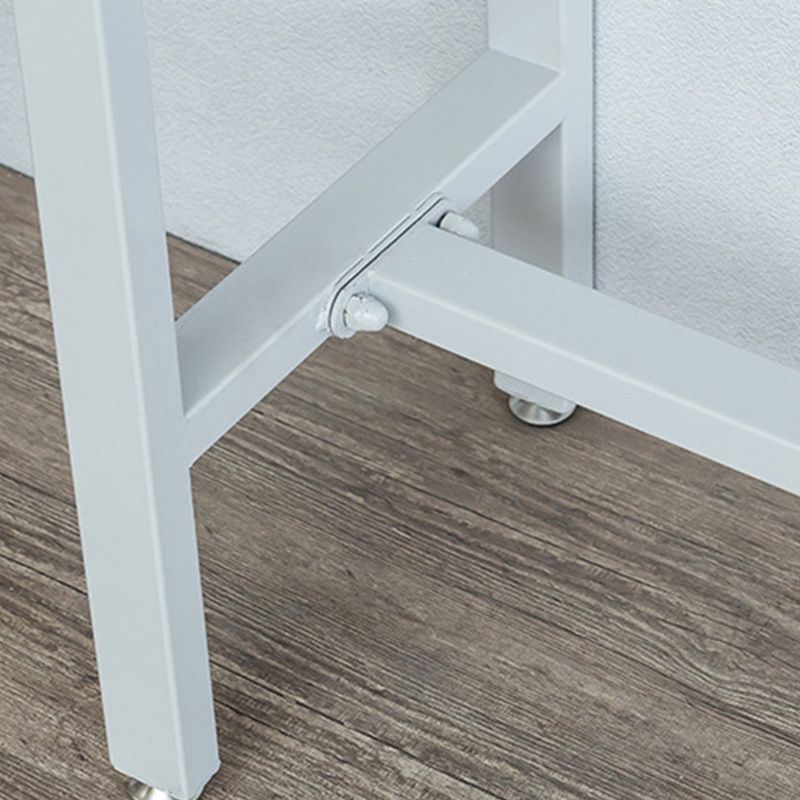 Modern Bar-height Table Solid Wood Top Bistro Pub Table for Patio Use