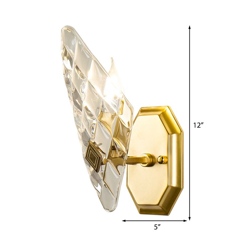 Crystal Rhombus Mur de murs LAMPE MODERNE MODERNE MORDE MURM