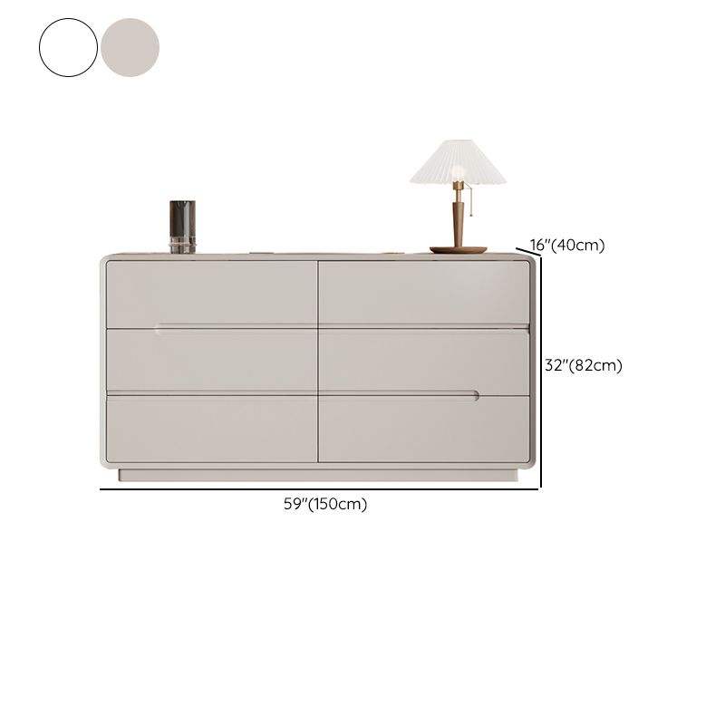 15.6-inch Width Contemporary Storage Chest Dresser with 6/5 Drawers