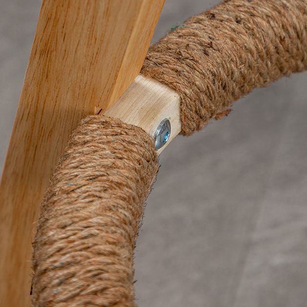 Modern Rubberwood Reception Stool Matte Finish Upholstered Bar Stools