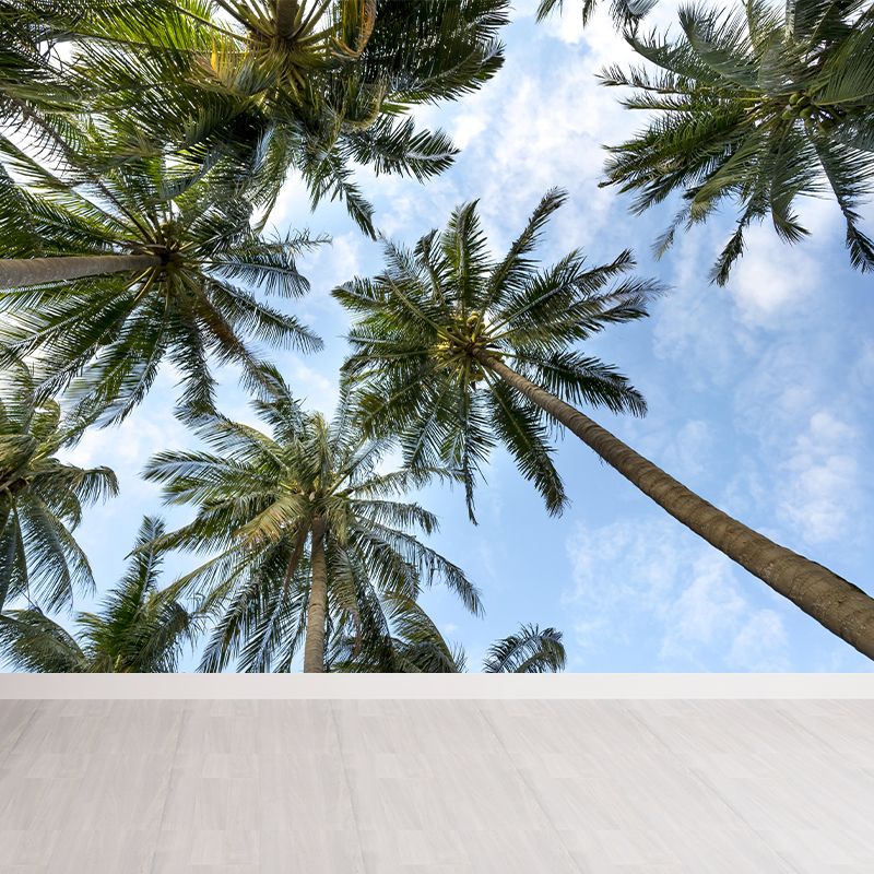 Tropical Palm Trees Customized Modern Decorating Wall Art Living Room Wall Covering