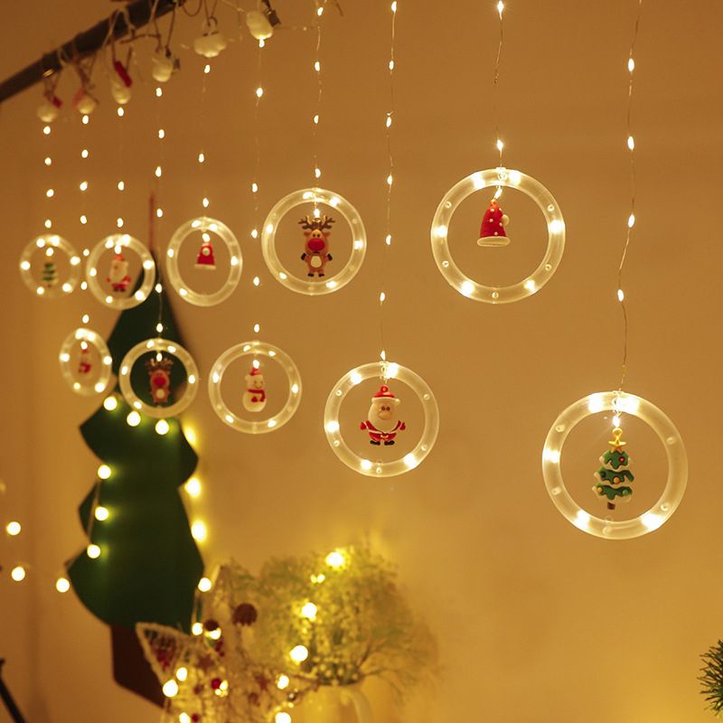 Cartoon LED Rope Light Modern Circle Decorative Lights for Shop Window