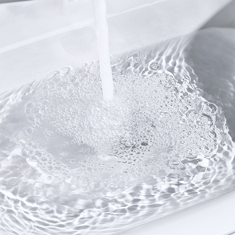Classic Bathroom Sink Overflow Pop-Up Drain Trough Sink (Not Including Faucet)
