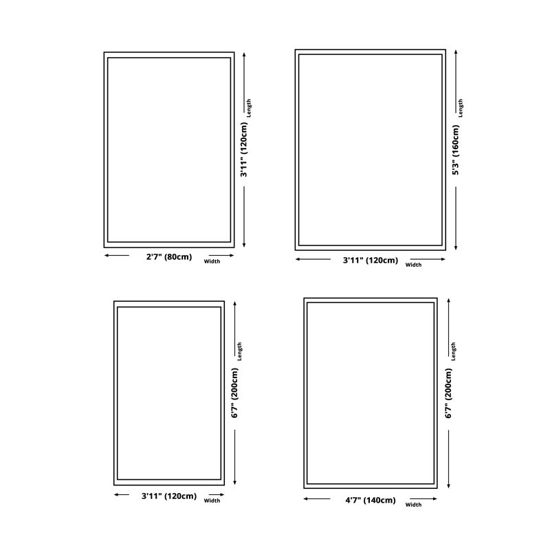 Oranje modern tapijt blending meisje vloerkleed niet-slip achterste tapijt voor woningdecoratie