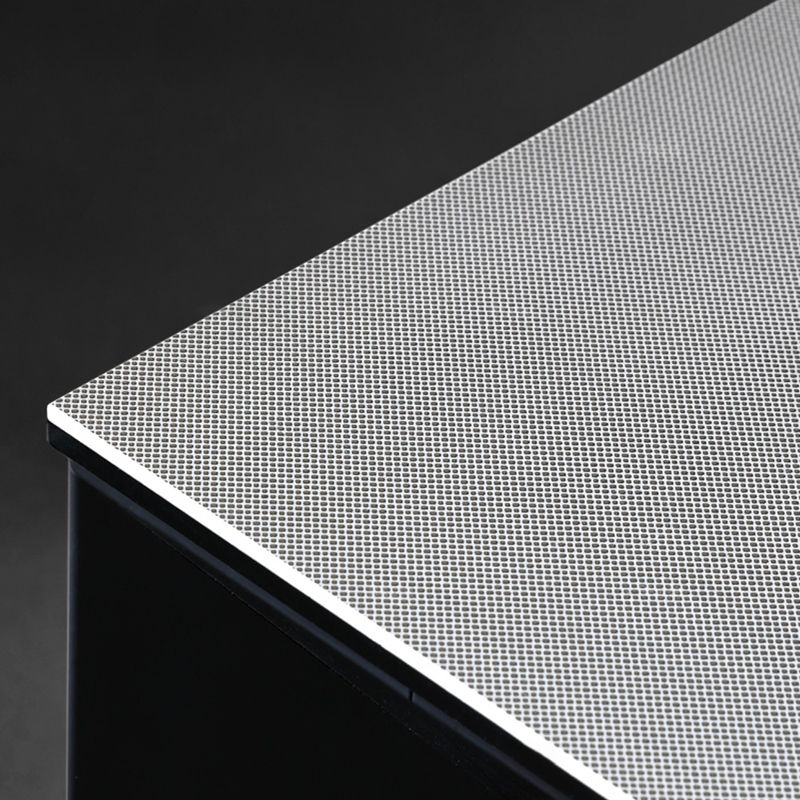 Modern Dinning Table Gray Stone Rectangle Dining Table for Kitchen