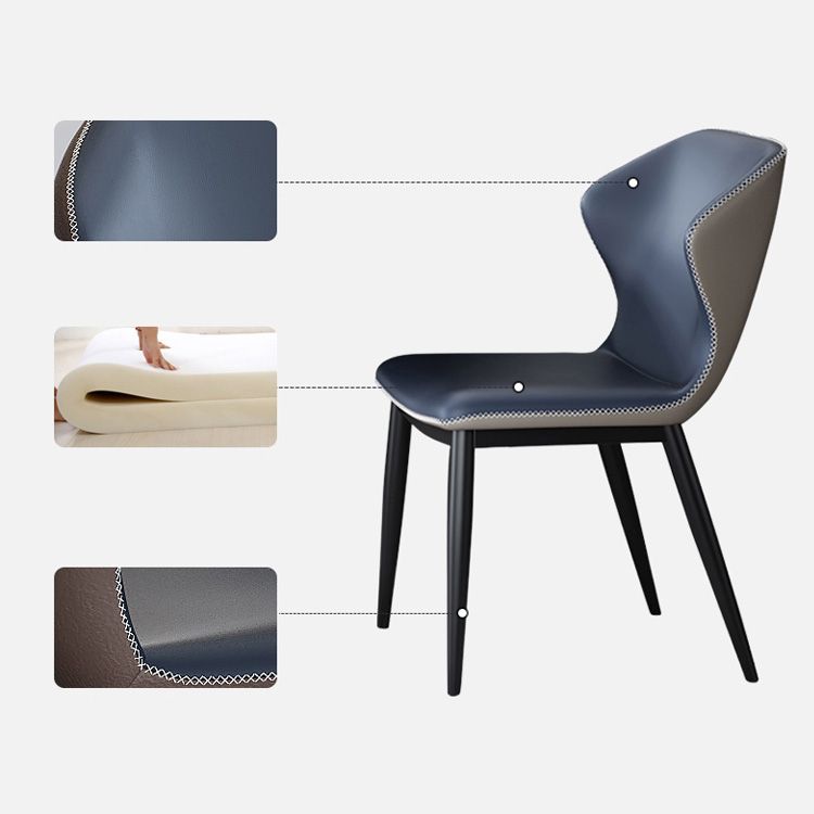 Dining Room Sets Modern with Sintered Stone Table and Upholstered Chairs