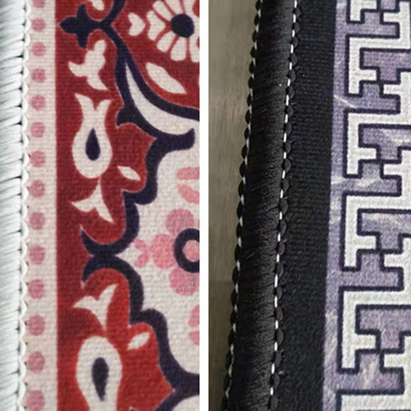 Funky Carpet Abstract Pattern Rug Living Room Polyester Carpet with Non-Slip Backing