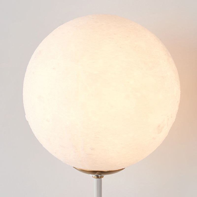 Modern Style Wall Mount Light 1-Light Spherical with Resin for Bedroom