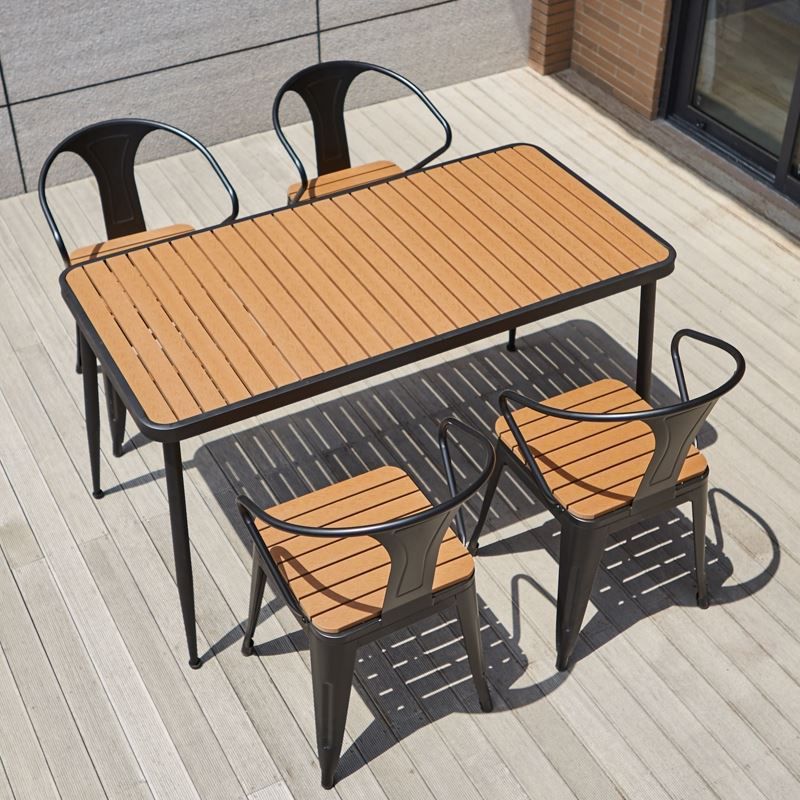 Modern Style 1/5/7 Pieces Dining Set Reclaimed Wood Dining Table Set