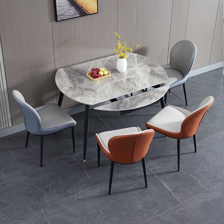 Modern 1/4/5/7 Pieces Dining Set Sintered Stone Dining Table Set for Home