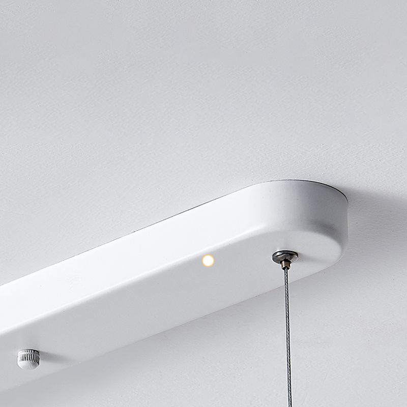 Contemporary Hanging Lamp 1-Light Island Light Fixture for Living Room