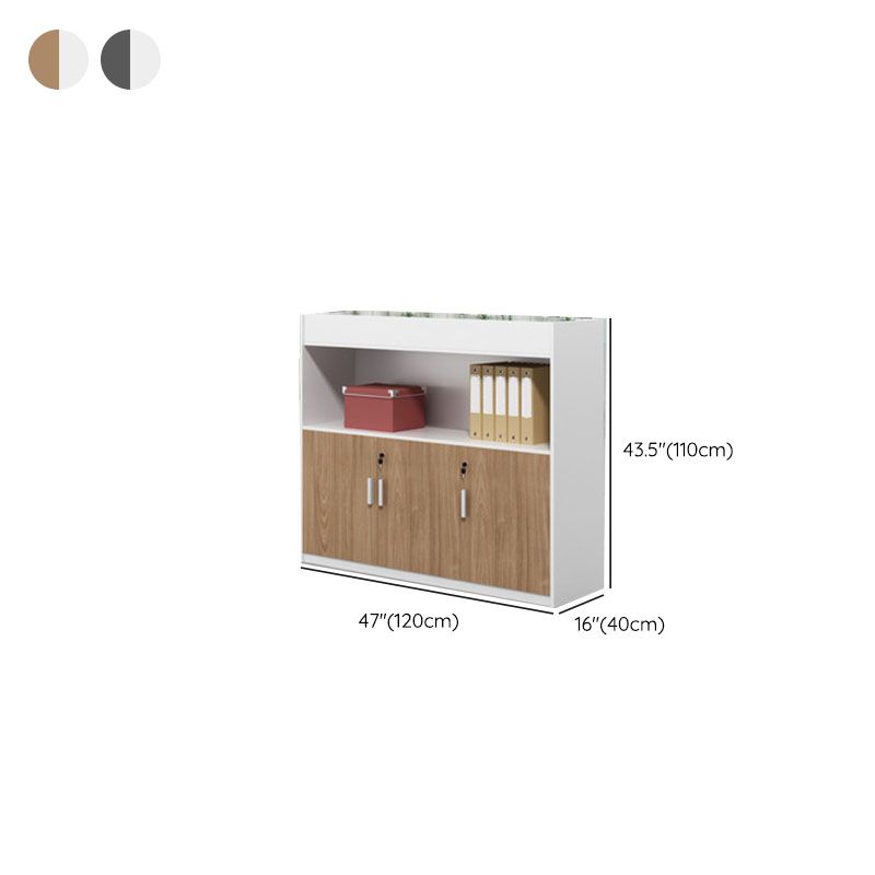 Locking Filing Cabinet Storage Shelves Wood Modern Vertical Filing Cabinet