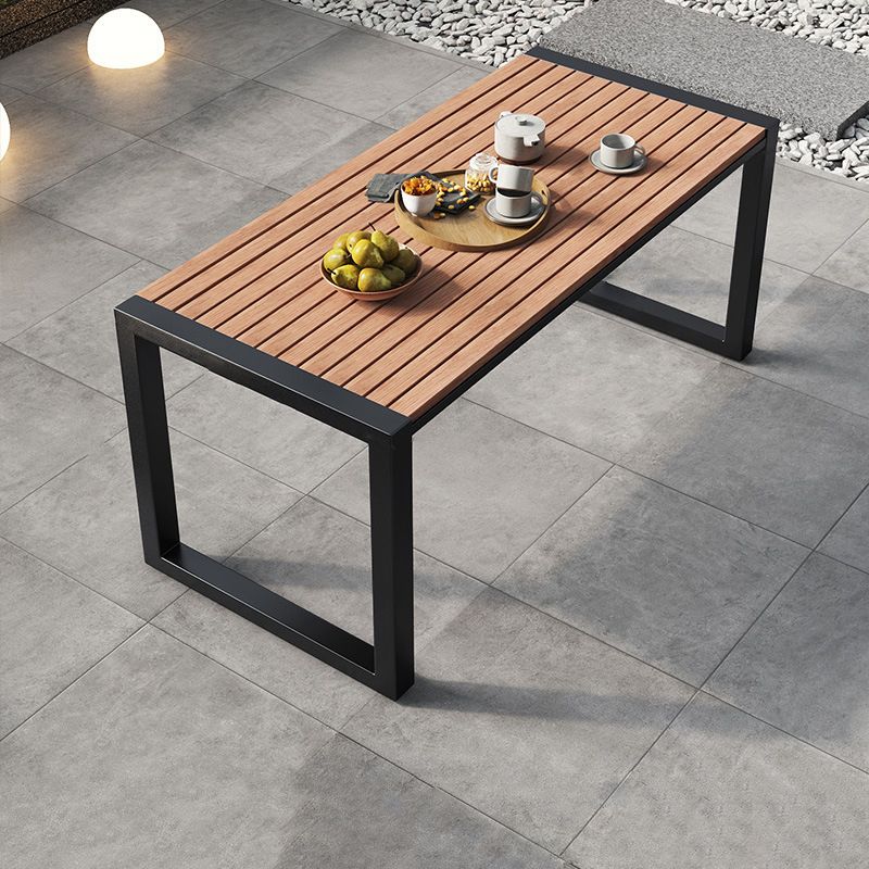 Modern Metal Dining Set 1/2/4/5/7 Pieces Reclaimed Wood Dining Table Set