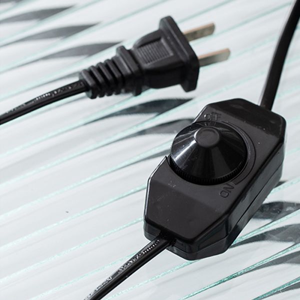 Modern Style Unique Shape Table Lamp Metal One Light Table Light