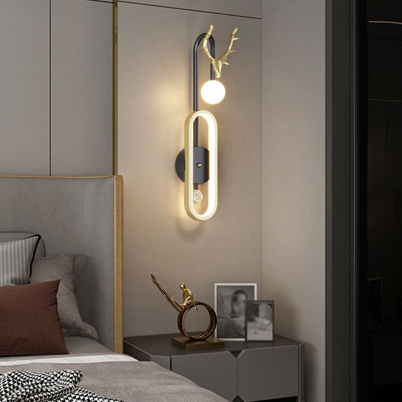 Geometry Wall Lights Modern Style Metal 2 Light Wall Mount Lights