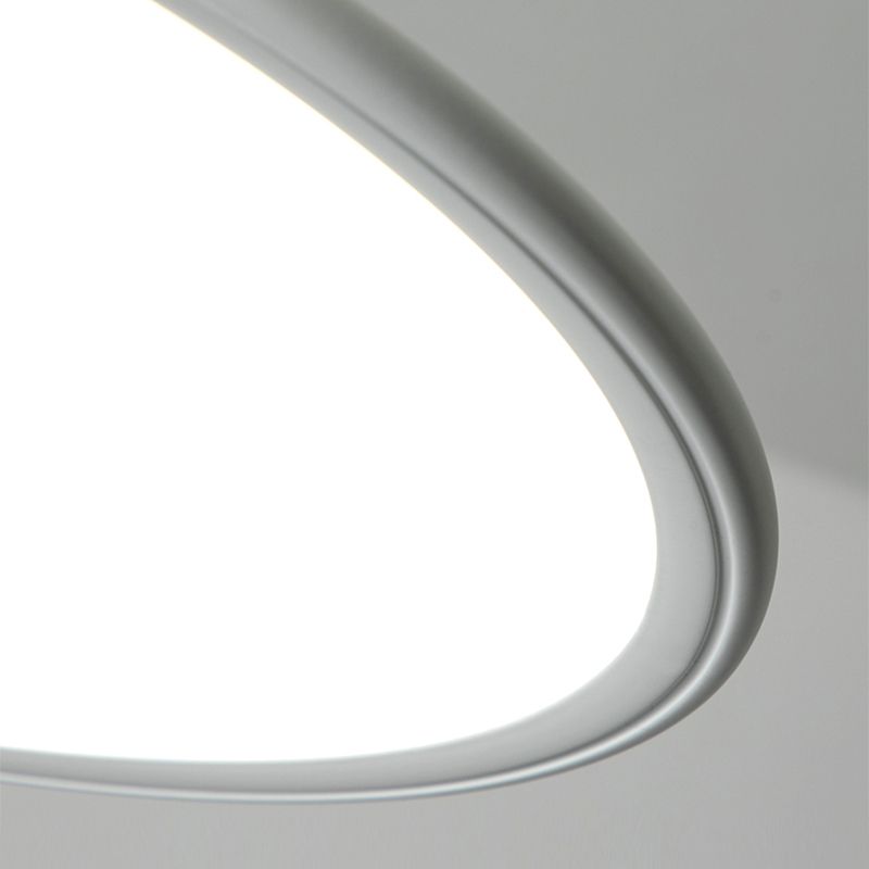 Round Shape Metal Hanging Light Modern Style 1-Light Hanging Mounted Lights