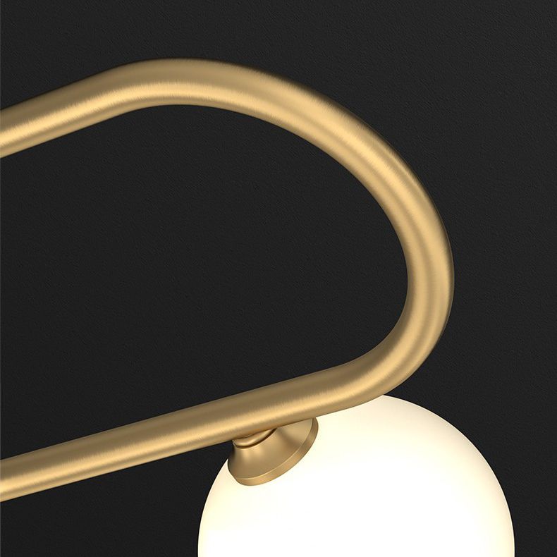 Glass Ball Shape Island Chandelier Light Modern Style Chandelier Lighting Fixture