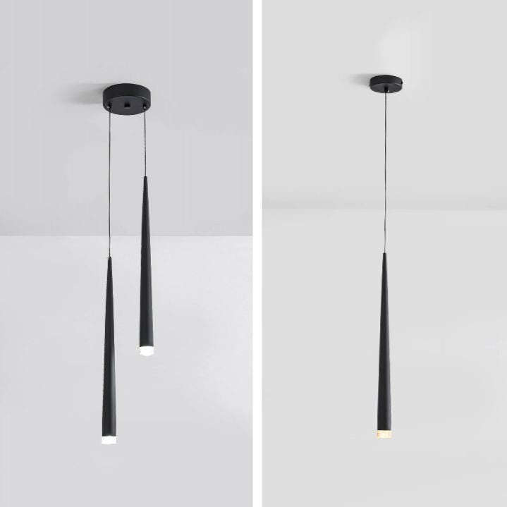 Metal Geometric Shape Hanging Light Modern Style Multi Lights Hanging Light Mount Fixture