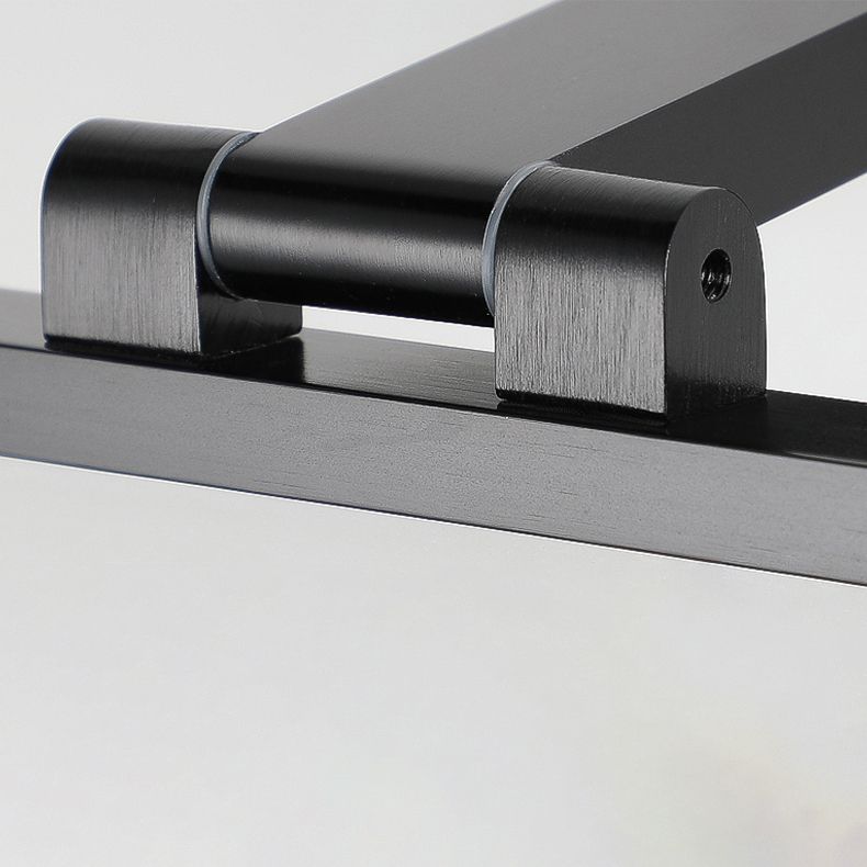 Hedendaagse spiegel LED -muurlichtwagentjes met acrylschaduw voor badkamer