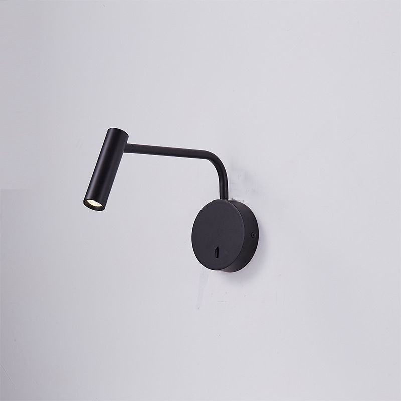Modern Minimalist Style Reading Wall Light Metal 1 Light Reading Wall Lamp for Bedroom