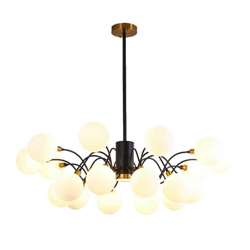 Modern Pendant Lighting Circular Chandelier Chandelier Light Fixtures Glass Chandelier