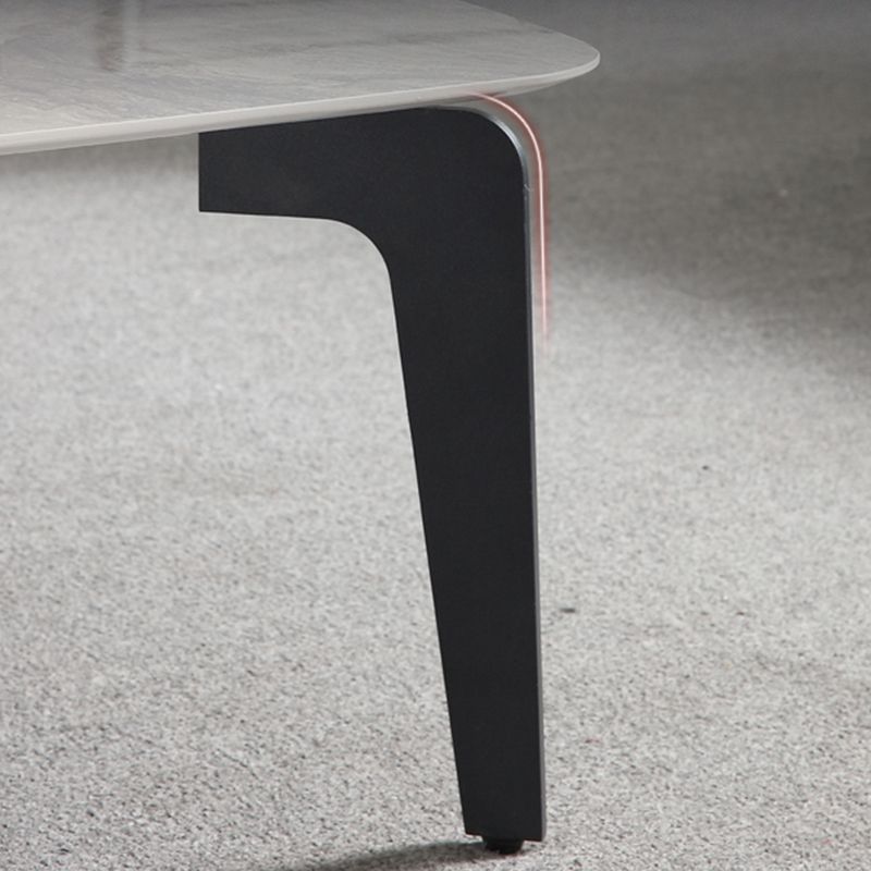 Round Nesting Coffee Table Lift Top Scandinavian Metal Cross Legs Coffee Cocktail Table