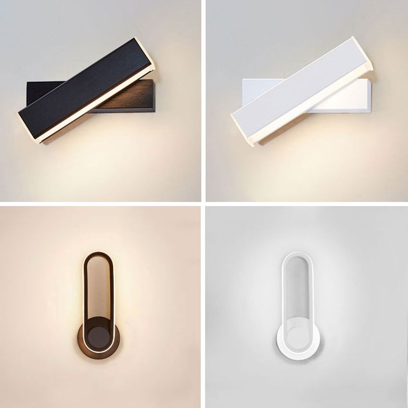 Metal Wall Lights Modern Style 1 Light Wall Sconce for Living Room