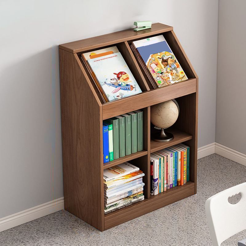 Closed Back Bookcase Standard Shelf Bookcase for Home Office