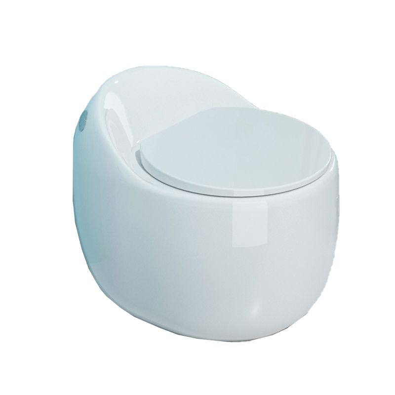 Modern Ceramic Flush Toilet Floor Mounted Urine Toilet with Seat for Bathroom