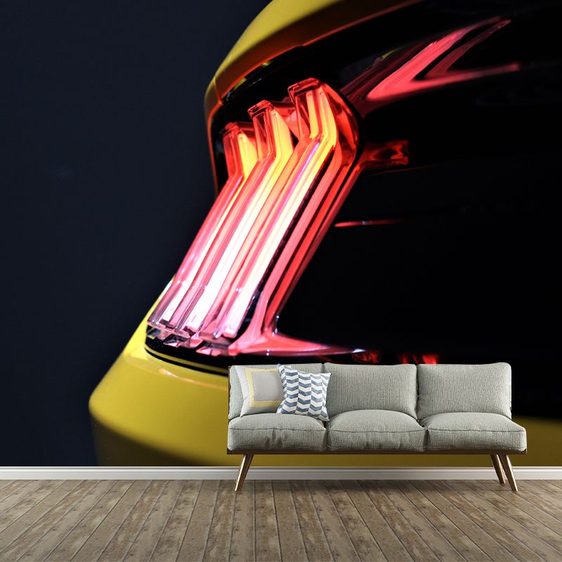 Car Mural for Boy's Bedroom Cool Wall Art, Moisture Resistant, Made to Measure