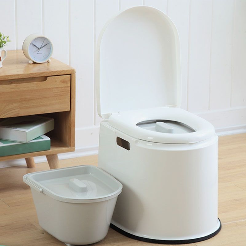 Modern Flush Toilet Plastic Round Floor Mount Urine Toilet for Bathroom