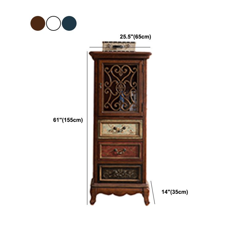 13.65-inch W Dresser Traditional Storage Chest with 2/3 Drawers