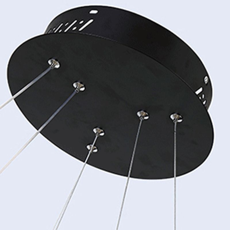 Stile moderno a pendente a pendente a pendente mutile Metal Mutil Luci sospese Apparecchio di illuminazione sospeso