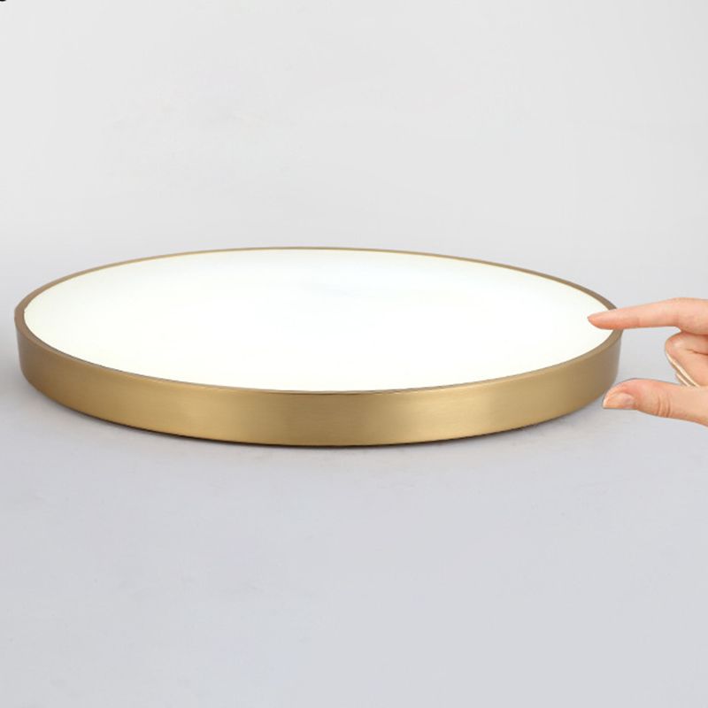 Moderne Unterputz-Deckenleuchten, Deckenleuchte aus Acryl